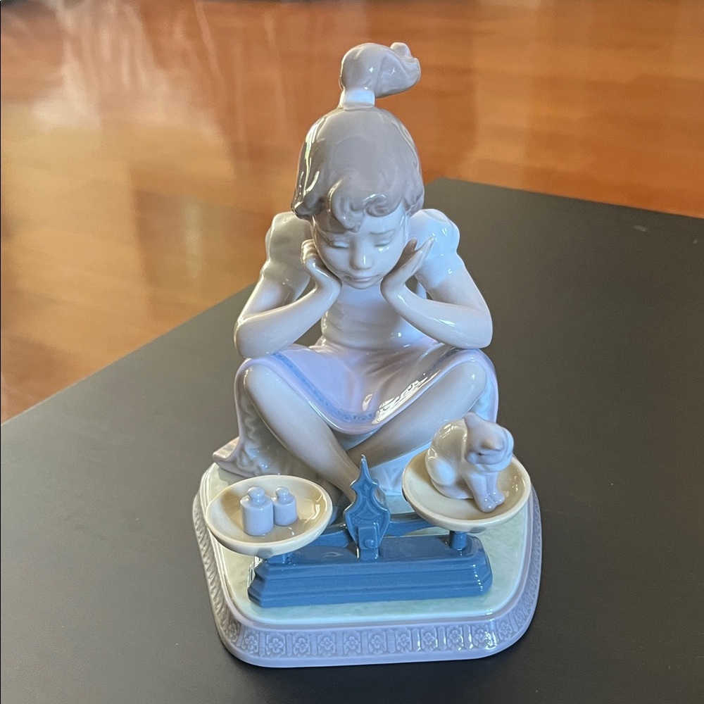 Lladró 5474 How You’ve Grown Porcelain Girl Figurine